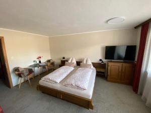 A bed or beds in a room at Alpinum Hostel