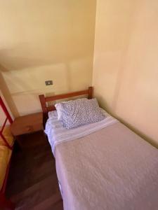 アントファガスタにあるAltomar Departamento centralの小さな部屋の小さなベッド