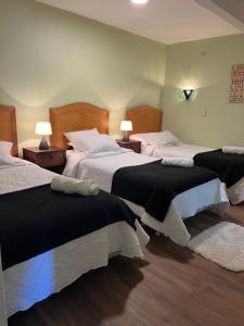 Postel nebo postele na pokoji v ubytování Hotel Nova Vida