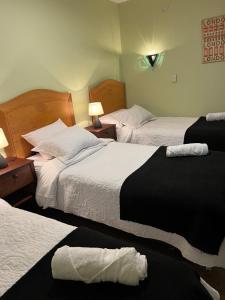 Postel nebo postele na pokoji v ubytování Hotel Nova Vida