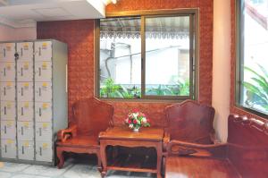 Posezení v ubytování Baan Boa Guest House