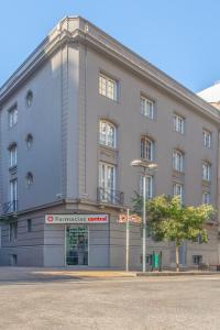 Budova, kde se aparthotel nachází