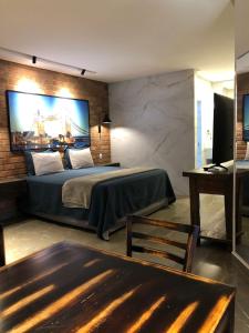 Postel nebo postele na pokoji v ubytování W4 Hotel + 37 fotografií