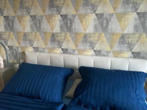 Posteľ alebo postele v izbe v ubytovaní Przytulny apartament na Brzasku