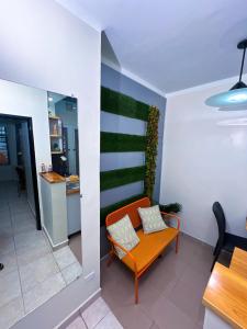 Dapur atau dapur kecil di Suite Jardín un hospedaje práctico y genial +1 gambar