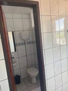 Koupelna v ubytování Hotel Extasy Brotas