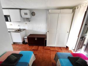 Χώρος καθιστικού στο Las Casas de la Tía Sabina
