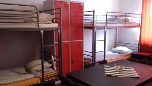 Katil atau katil-katil dalam bilik di ART Hostel