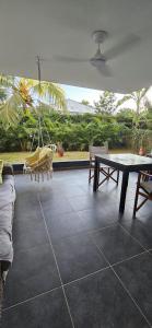 En have udenfor Cocon de 50m2