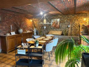 Posezení v ubytování Gîte de la Ruelle