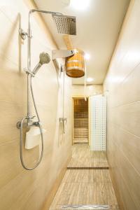 A bathroom at Boutique Hotel Vila Lieska