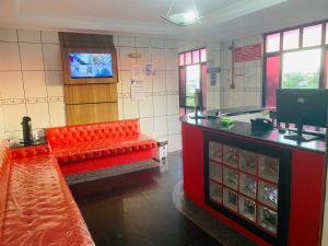 Μια τηλεόραση ή/και κέντρο ψυχαγωγίας στο Hotel Extasy Brotas