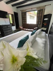 Posezení v ubytování Hotel Premium Real + 37 fotografií