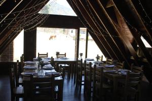 Restaurace v ubytování La Arboleda, Refugio