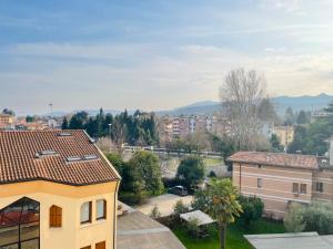 Nespecifikovaný výhled na hory nebo výhled na hory při pohledu z apartmánu