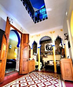 Istumisnurk majutusasutuses Hotel Gernika