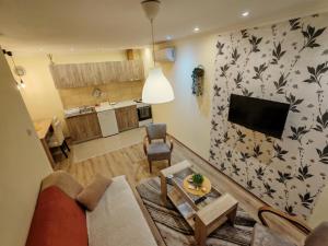 Kuchyň nebo kuchyňský kout v ubytování Ravana Sky Apartments