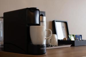 Myrkholt Cabin的咖啡和沏茶工具