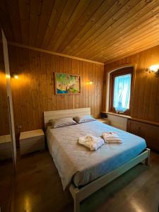 Postel nebo postele na pokoji v ubytování Casa Experience - Venas Di Cadore