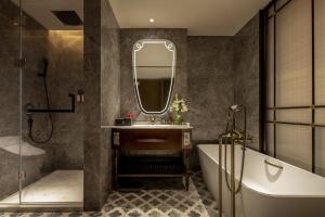 Koupelna v ubytování Xiamen Lujiang Harbourview Hotel