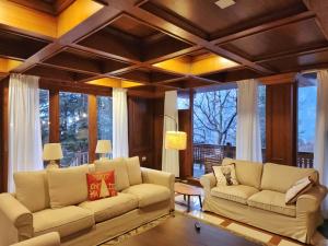 Posezení v ubytování Hygge Home Manali