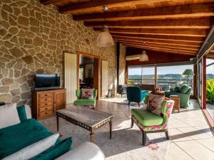 Χώρος καθιστικού στο Authentique Propriété Périgourdine pour 18 Pers. avec Piscine Chauffée - FR-1-824-13