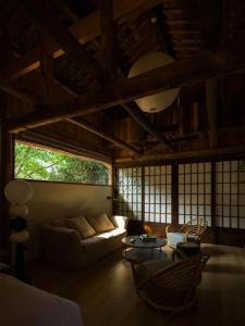 Posezení v ubytování Yunzhu Healing Boutique B&B