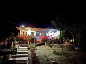 Zahrada ubytování Hospedaje Campestre Las Palmas 101