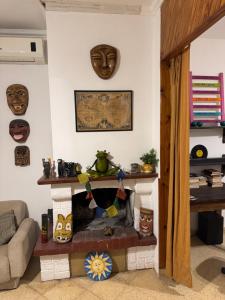 Posezení v ubytování La Casita Del Viajero