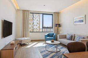 Posezení v ubytování Beach Bay Hotel Mirfa