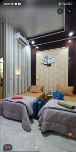 Χώρος καθιστικού στο Kana Hasya Homestay "Rumoh Jamee"