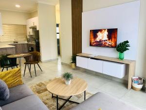 Η κουζίνα ή μικρή κουζίνα στο wetsho luxury apartment