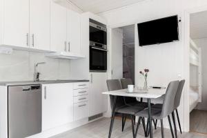 Dapur atau dapur kecil di First Camp Torekov-Båstad