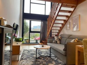 Posezení v ubytování Apartamentos Ciudad Santiago