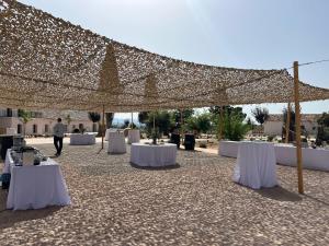 Restaurace v ubytování Finca Calderón Enoresort