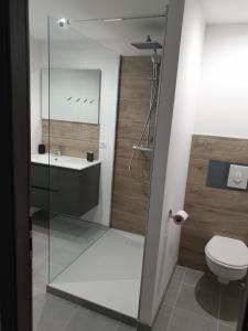 Ένα μπάνιο στο Appartement agréable en plein cœur de ville
