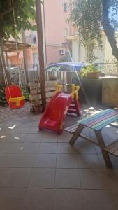 Patio nebo venkovní prostory v ubytování Hotel Villa dei Gerani