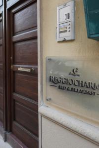 Certifikát, hodnocení, plakát nebo jiný dokument vystavený v ubytování Reggio Charme