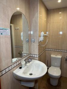 Koupelna v ubytování Hostal Venecia