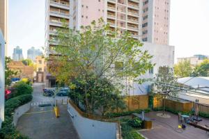 Bygningen som lejligheden ligger i