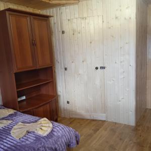 Postel nebo postele na pokoji v ubytování микуличин на долоні