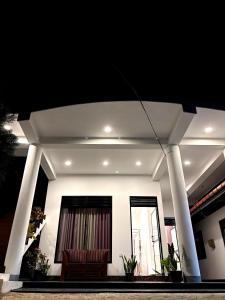 Bygningen som pensionatet ligger i