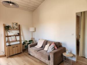 Et opholdsområde på Au Bon Endroit