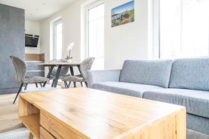 Posezení v ubytování Strandhaus Zingst Apartment 03