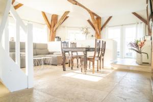 Χώρος καθιστικού στο Darßer Mühle