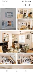 Η κουζίνα ή μικρή κουζίνα στο Beautiful little Brighton Townhouse +44 φωτογραφίες
