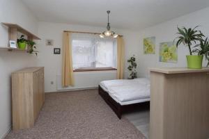 Postel nebo postele na pokoji v ubytování Aparthotel Brokeš