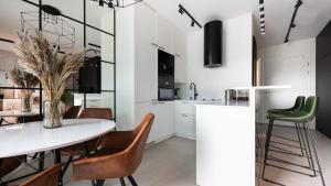 Et opholdsområde på Studio Center Yacht Park Rybickiego