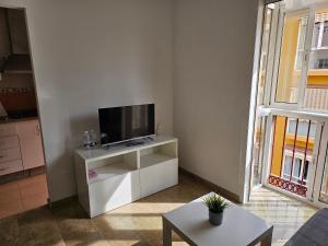 TV a/nebo společenská místnost v ubytování Apartamento Malagueño 1 Centro