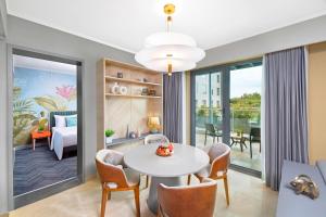 Istumisnurk majutusasutuses ibis Styles Mysuru